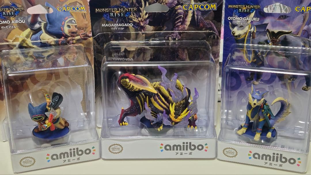 モンスターハンターライズ サンブレイク amiibo 6種 特典ジオラマステージ