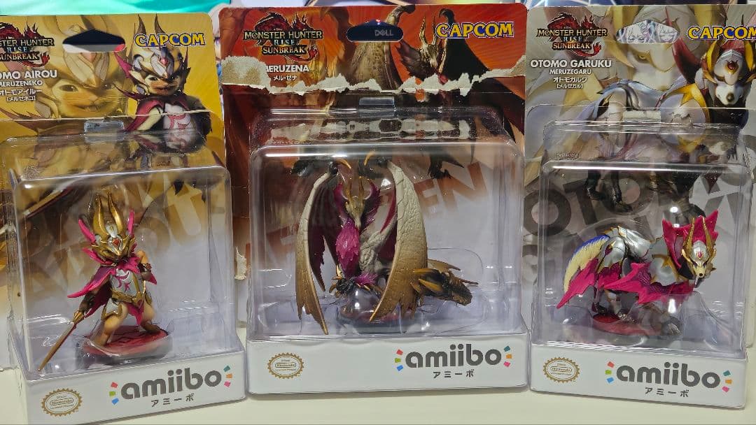 モンスターハンターライズ サンブレイク amiibo 6種 特典ジオラマステージ