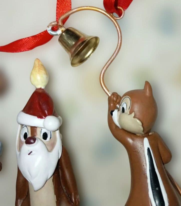 チップとデールクリスマスオーナメントセット