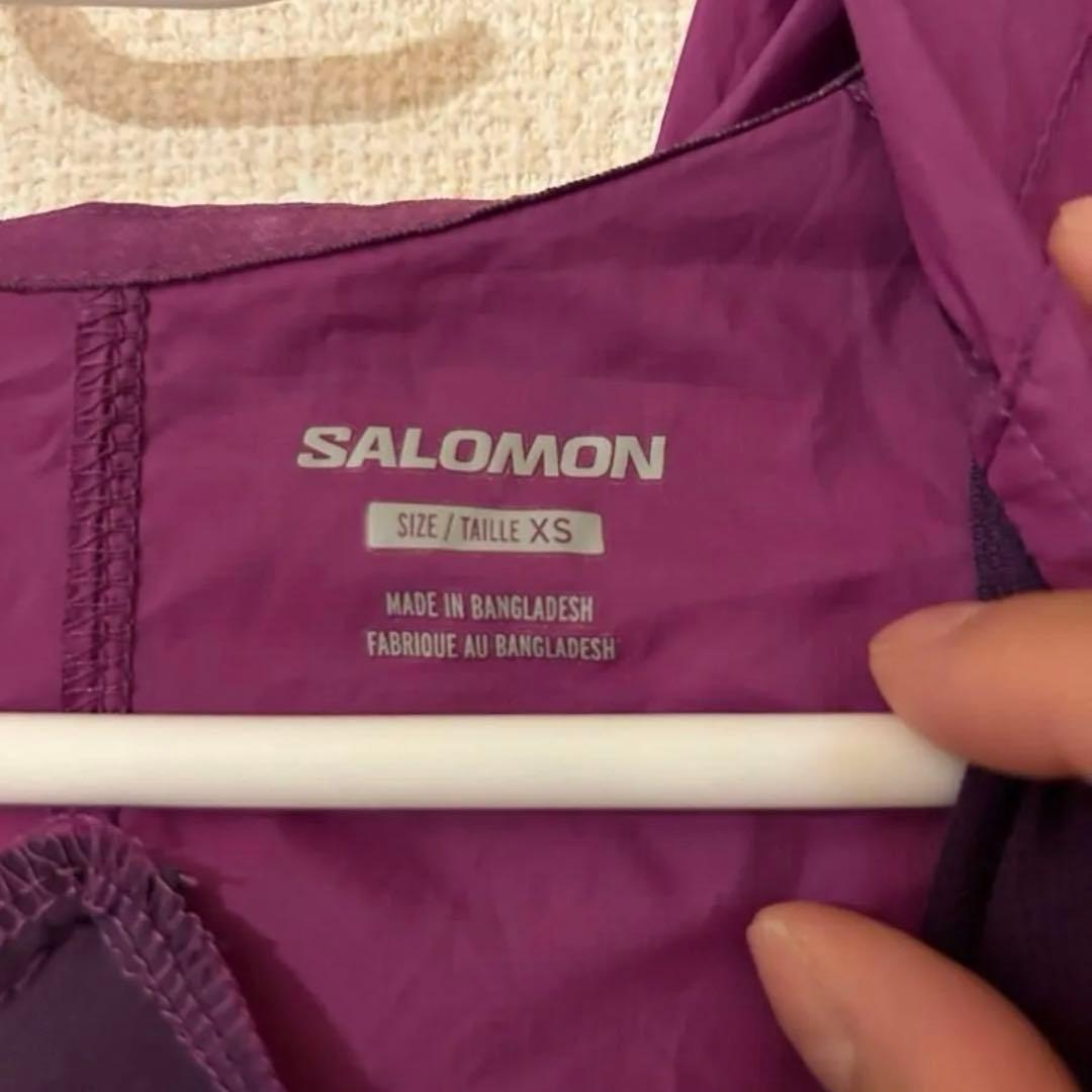 【SALOMON/サロモン】ウィンドブレーカー(防風),軽量,撥水/XS