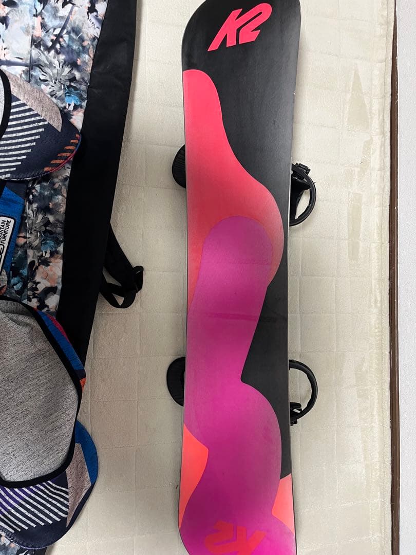 スノーボード　k2 138cm ROXYケース　ゴーグル　レディース