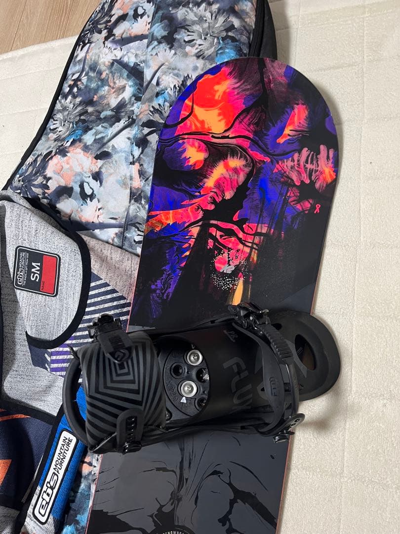 スノーボード　k2 138cm ROXYケース　ゴーグル　レディース