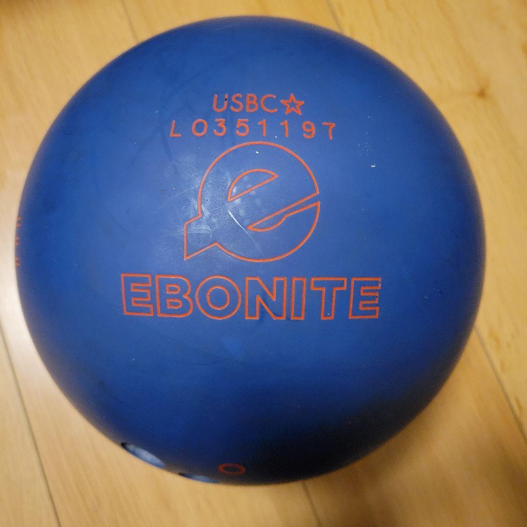 【美品中古】ボウリングボール EBONITE THE ONE URETHANE