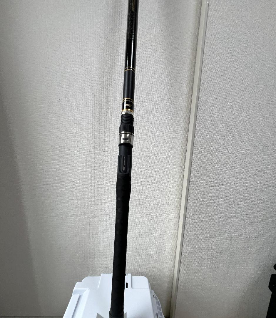【美品＋おまけ】宇崎日新イングラム　ブラックエディション遠投両軸４号プラス５５０