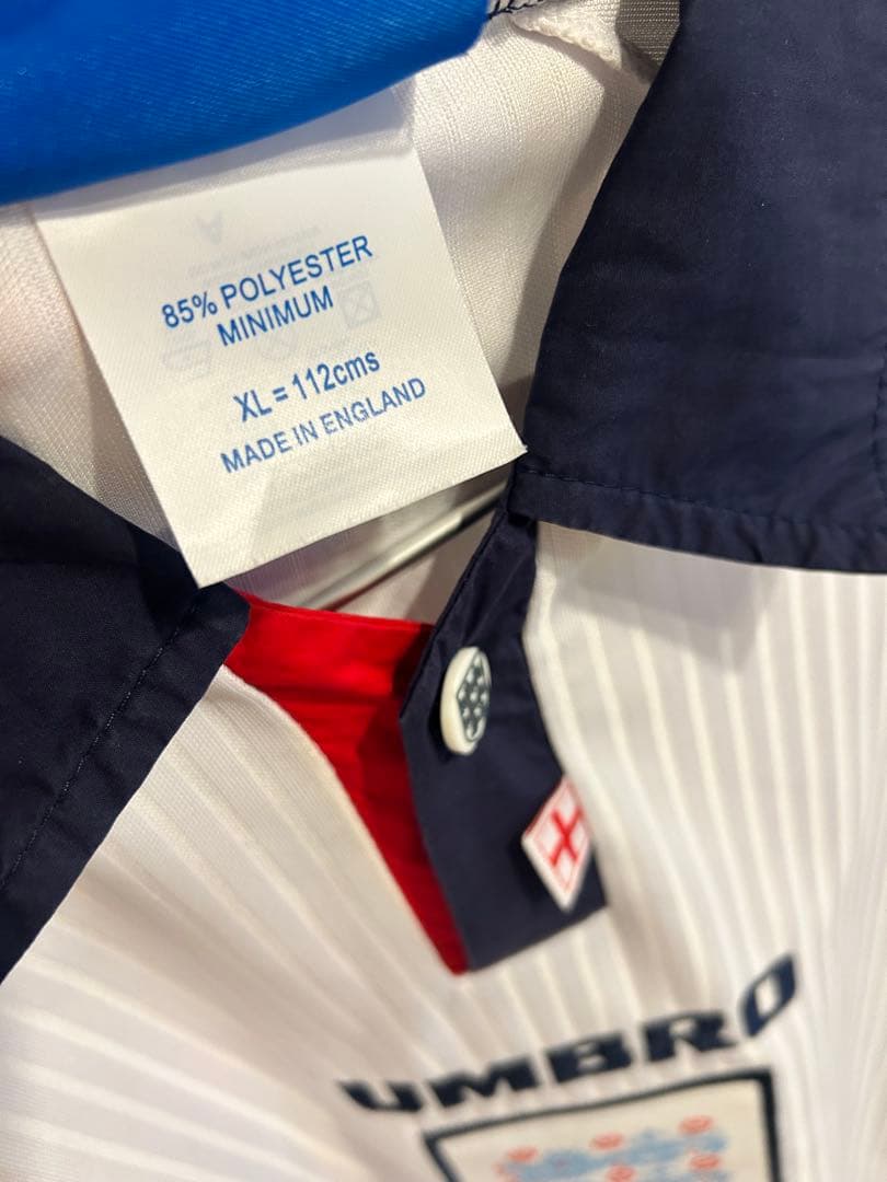 UMBRO イングランド代表 ベッカム　長袖ポロシャツ 7 美品