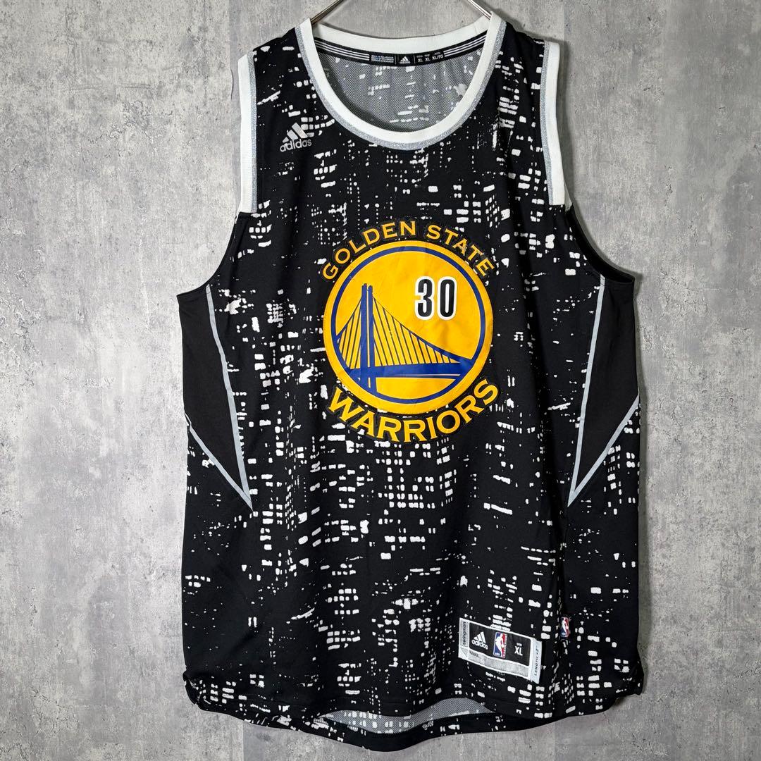 希少デザイン NBA ウォリアーズ カリー シティライト ユニフォーム 刺繍