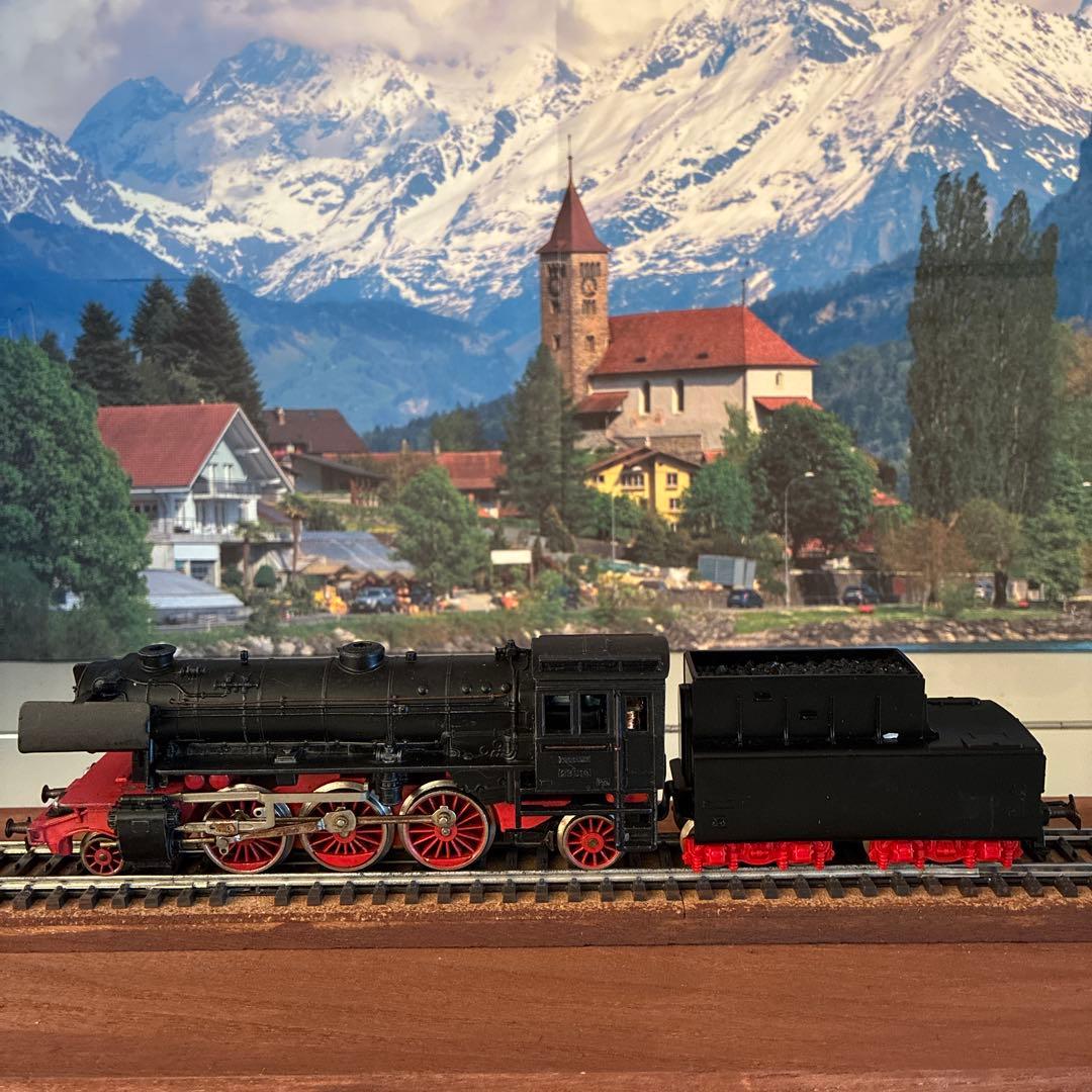 60年代物 メルクリン HO 3005ドイツ連邦鉄道 23形 蒸気機関車 稼働品