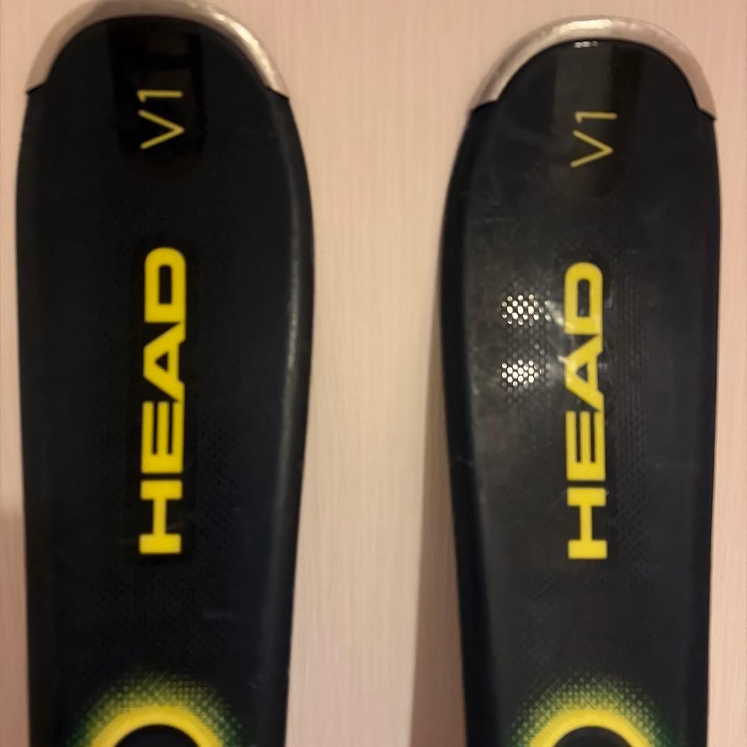 HEAD V1 Shapeスキー板160cm LEKIスキーポール