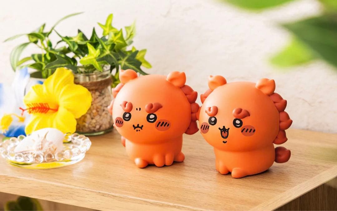 ちいかわ あうんシーサー ソフビなおきもの（2個セット）