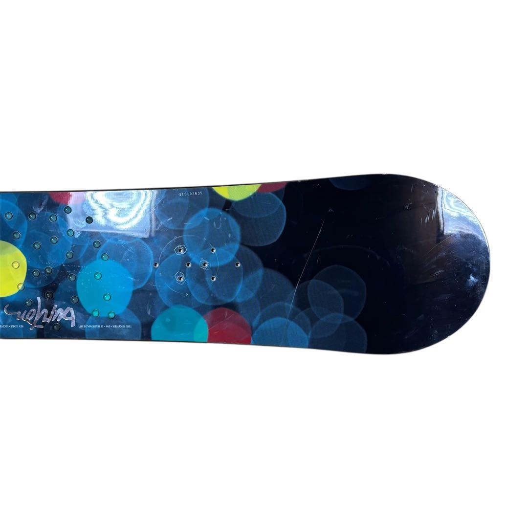 【良品】Burton FEATHER スノーボード 140cm キャンバー