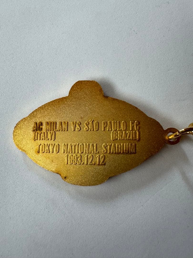 サッカー　トヨタカップキーホルダー1993年