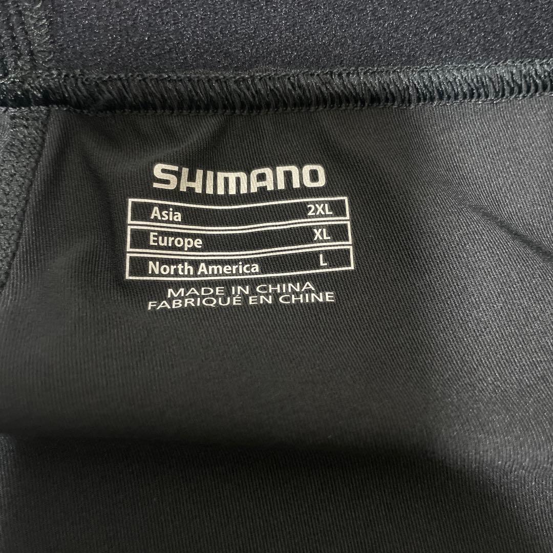シマノ IN-068T サンプロテクション ハードタイツ ブラック 2XL 3L