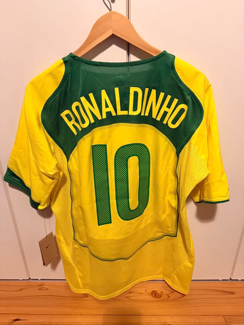 【正規品】ブラジル代表 RONALDINHO 10番ユニフォーム