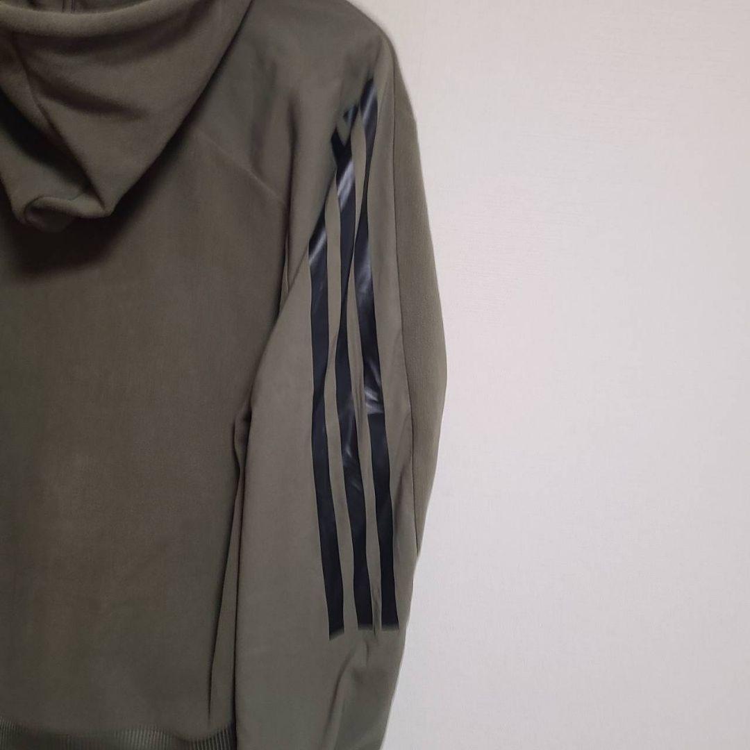 adidas フューチャーアイコン スリーストライプス フリースパーカー パンツ