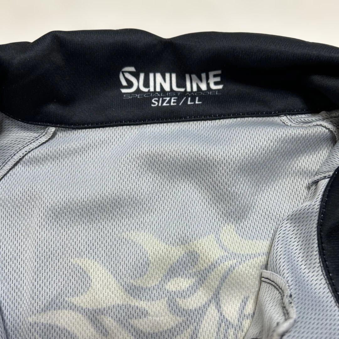 SUNLINE ハーフジップ長袖Tシャツ LL 新品