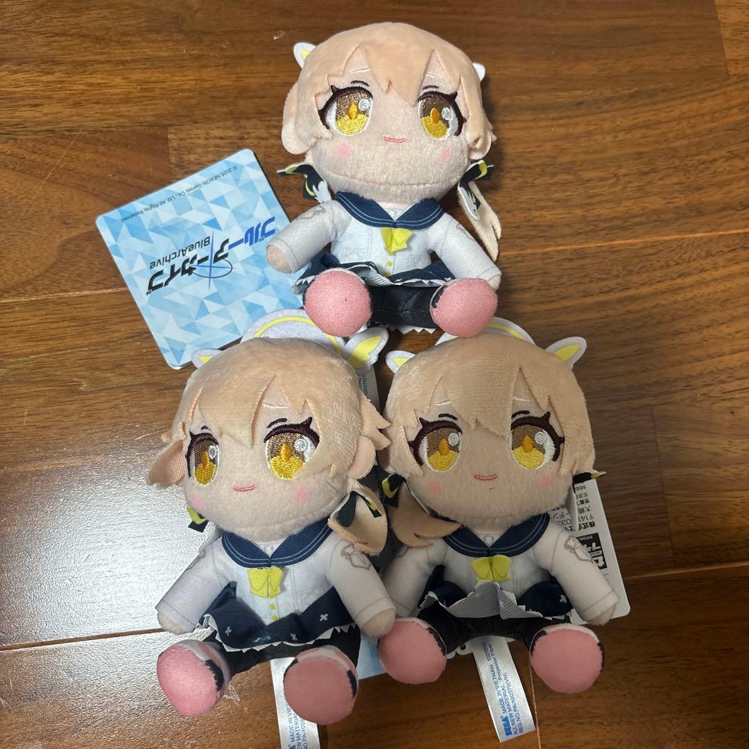 【新品】 ブルーアーカイブミニぬいぐるみ ９種合計２１体まとめ売り