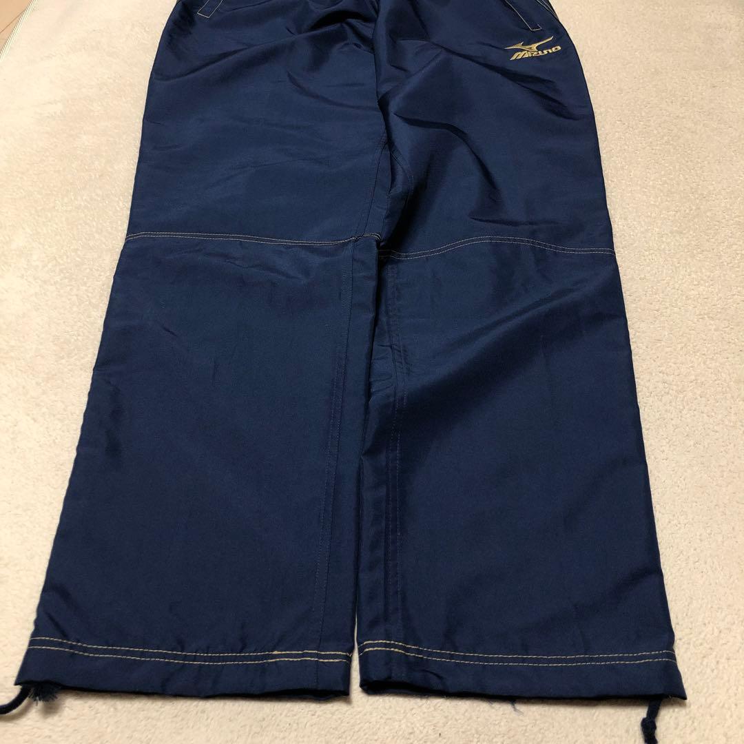 美品　MIZUNO ミズノ　タフブレーカー上下　セットアップ　ネイビー　3XL