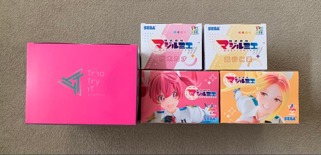マジルミエ　フィギュア　セット