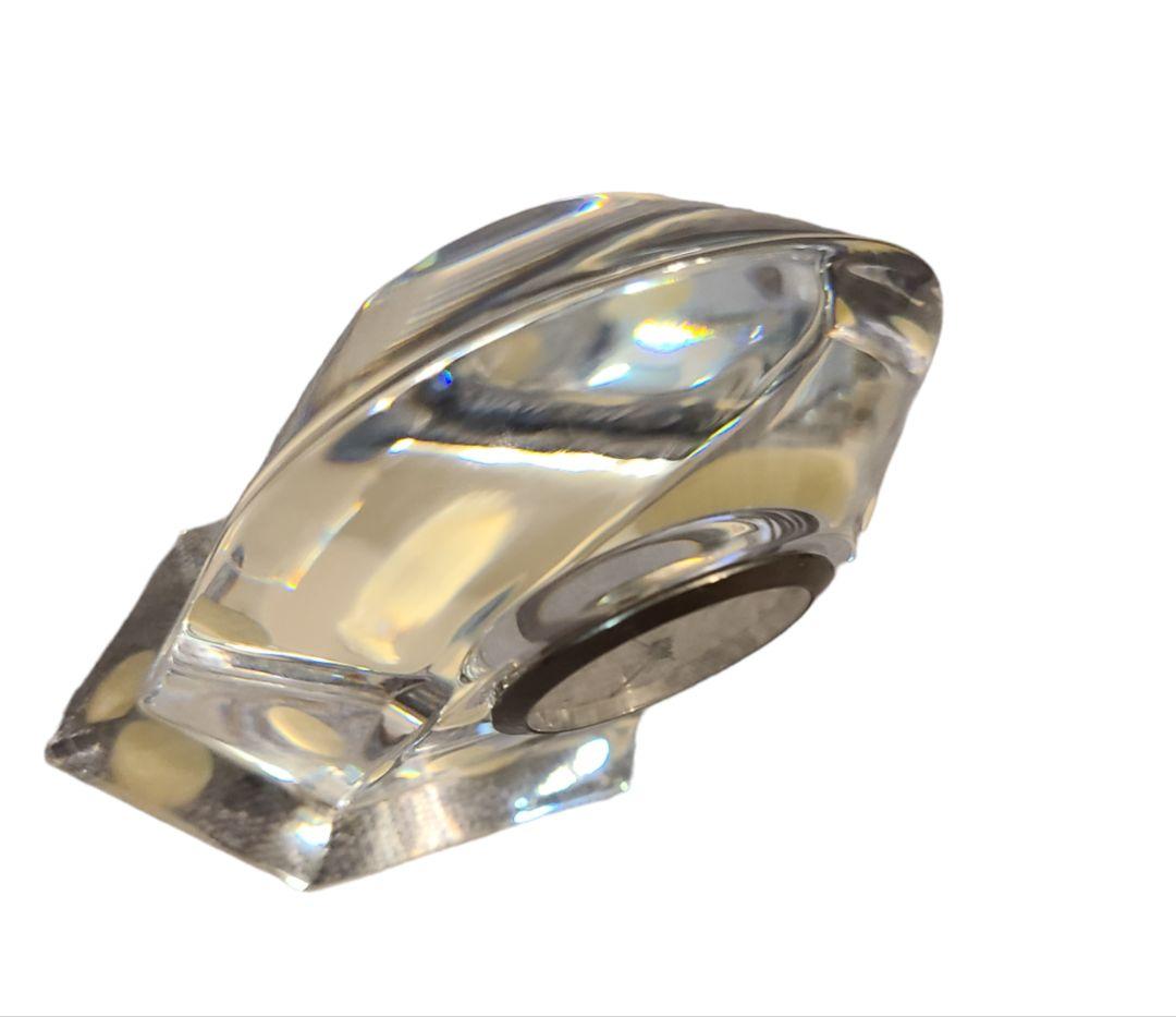 Baccarat ベガクロック クリスタルガラスクロック 時計