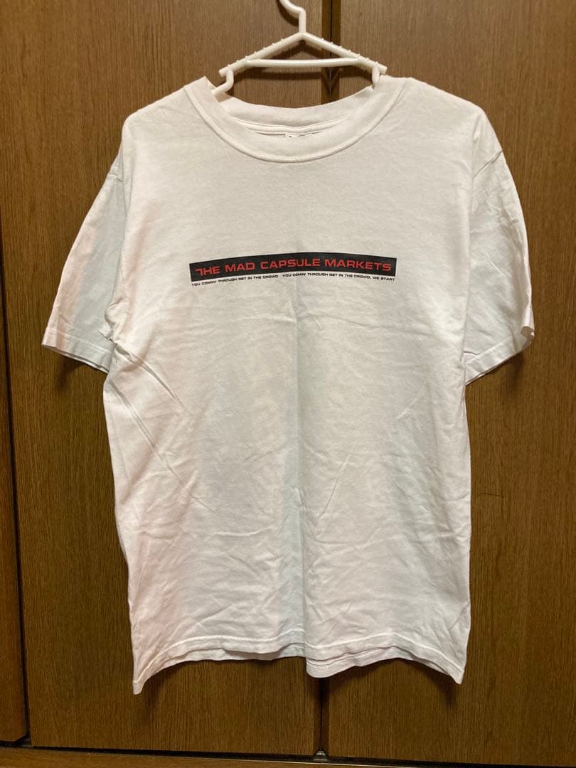 希少 美品 マッドカプセルマーケッツ Tシャツ 白M mad capsule