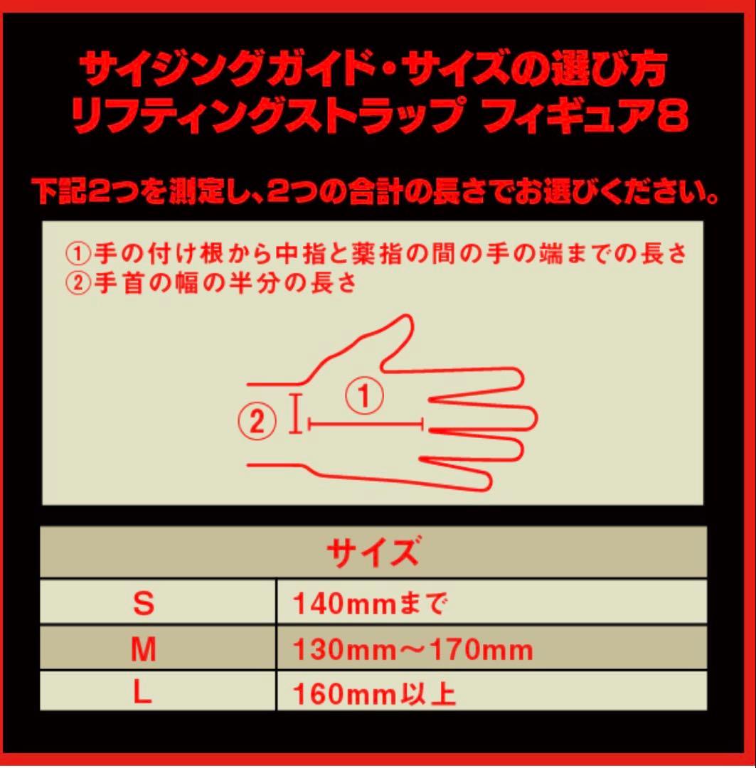 SBD Forge リフティングストラップ フィギュア8 Mサイズ
