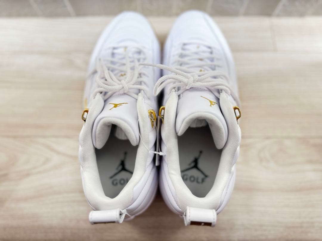 シューズ(男性用) Nike Air Jordan12Low Golf llic Gold