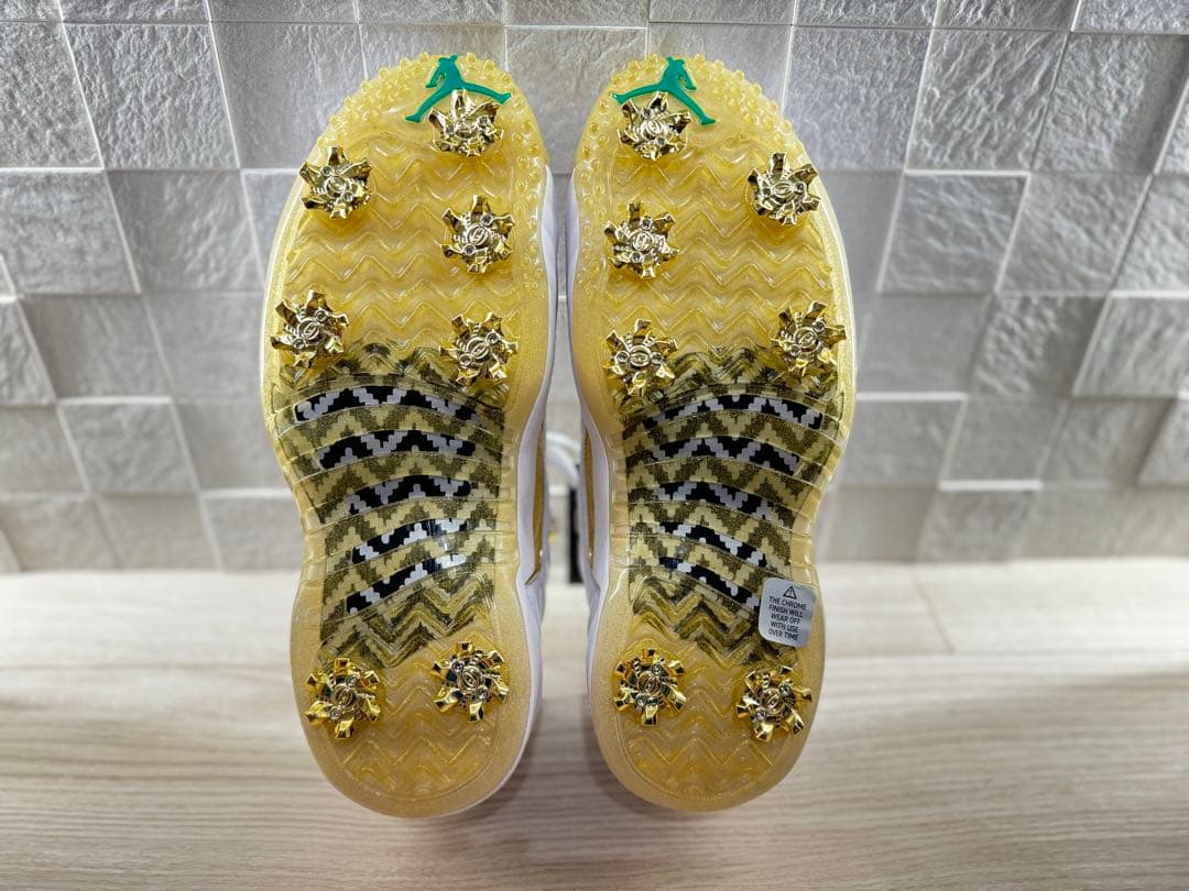 シューズ(男性用) Nike Air Jordan12Low Golf llic Gold