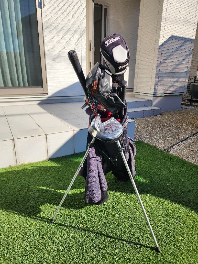 Titleistキャディバッグ 4分割 セルフスタンドキャリー