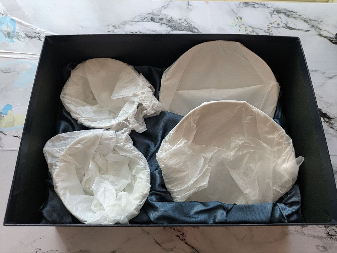 【おもち】Meissen 波の戯れティーカップ2客セット