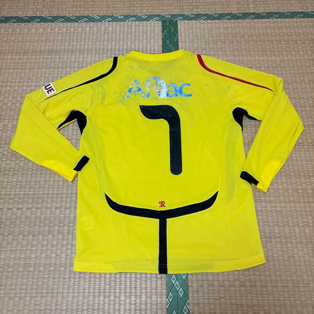 柏レイソル 支給品 ホームユニフォーム No.7 大谷秀和選手umbro