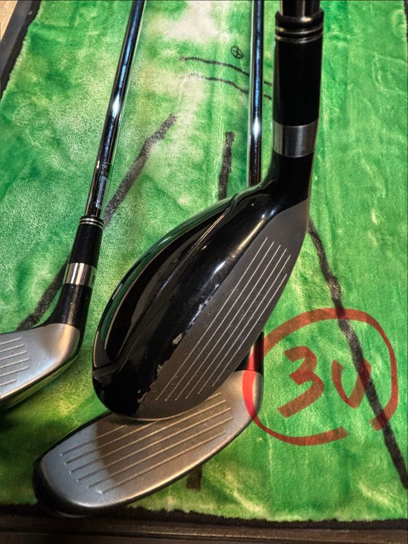 スリクソン ZH65ユーティリティ 純正スチール 3u.4u.5u 3本セット