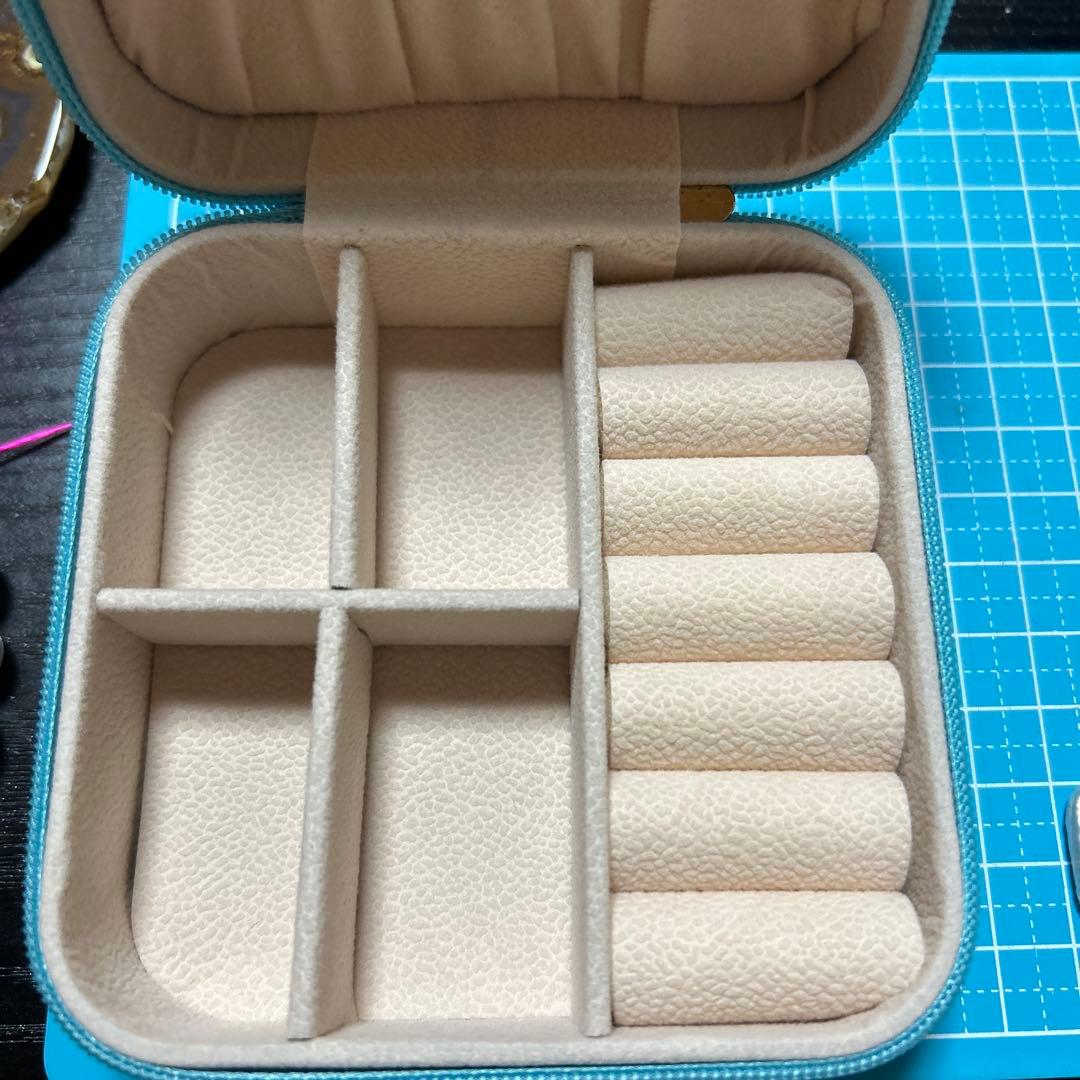 K18YG スライスダイヤモンド　淡水パール　ペントップ　リング ケース付き