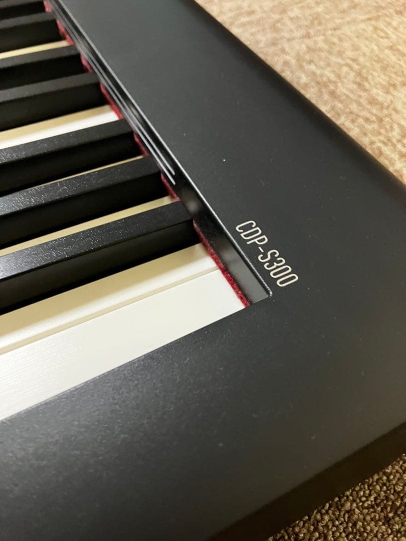 CASIO CDP-S300 電子ピアノ 2024年12月購入（2022年製）