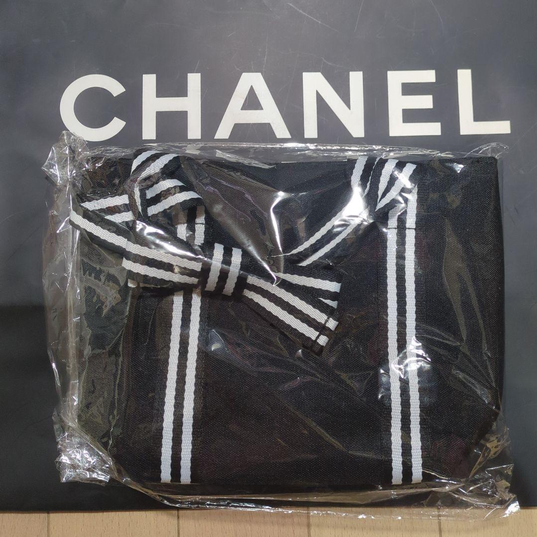CHANEL ブラック トートバッグ リボン付きラスト１点★値下げ不可
