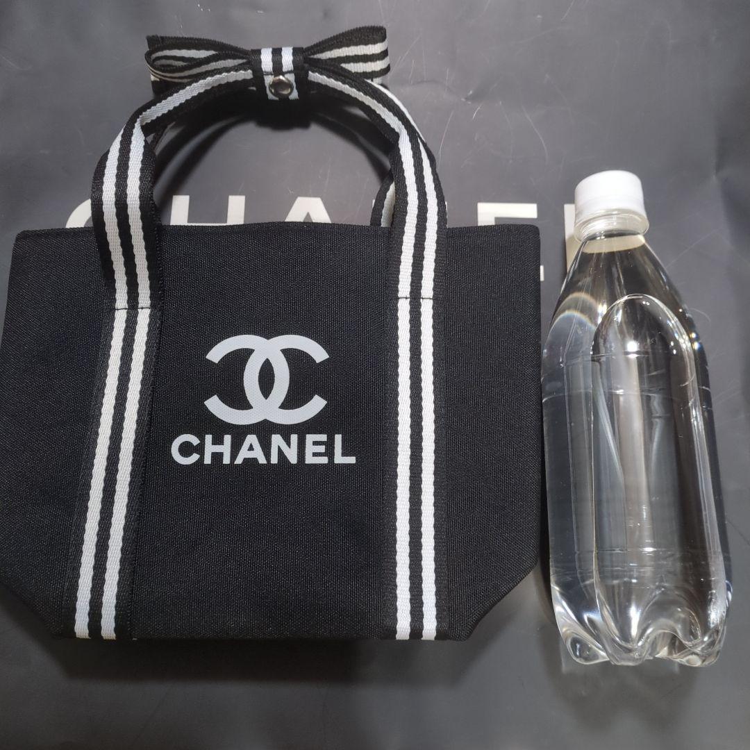 CHANEL ブラック トートバッグ リボン付きラスト１点★値下げ不可