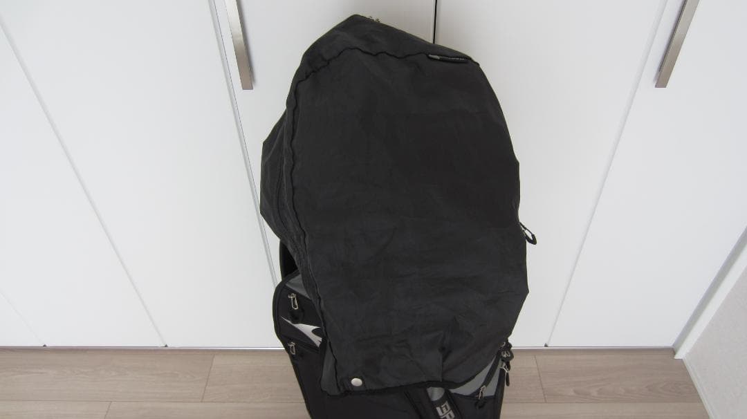 【未使用に近い】MIZUNO キャディバッグ BR-D4c カートバッグ（黒色）
