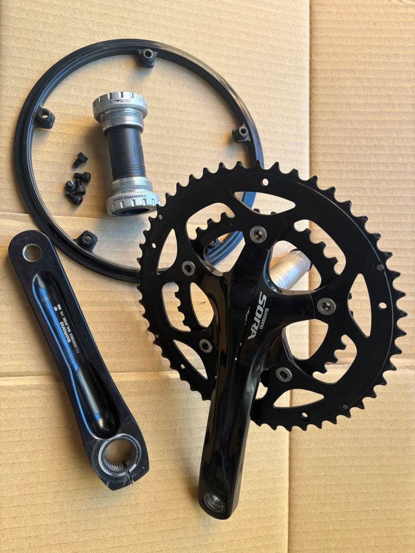 SHIMANO SORA コンポーネントグループセット ブラック