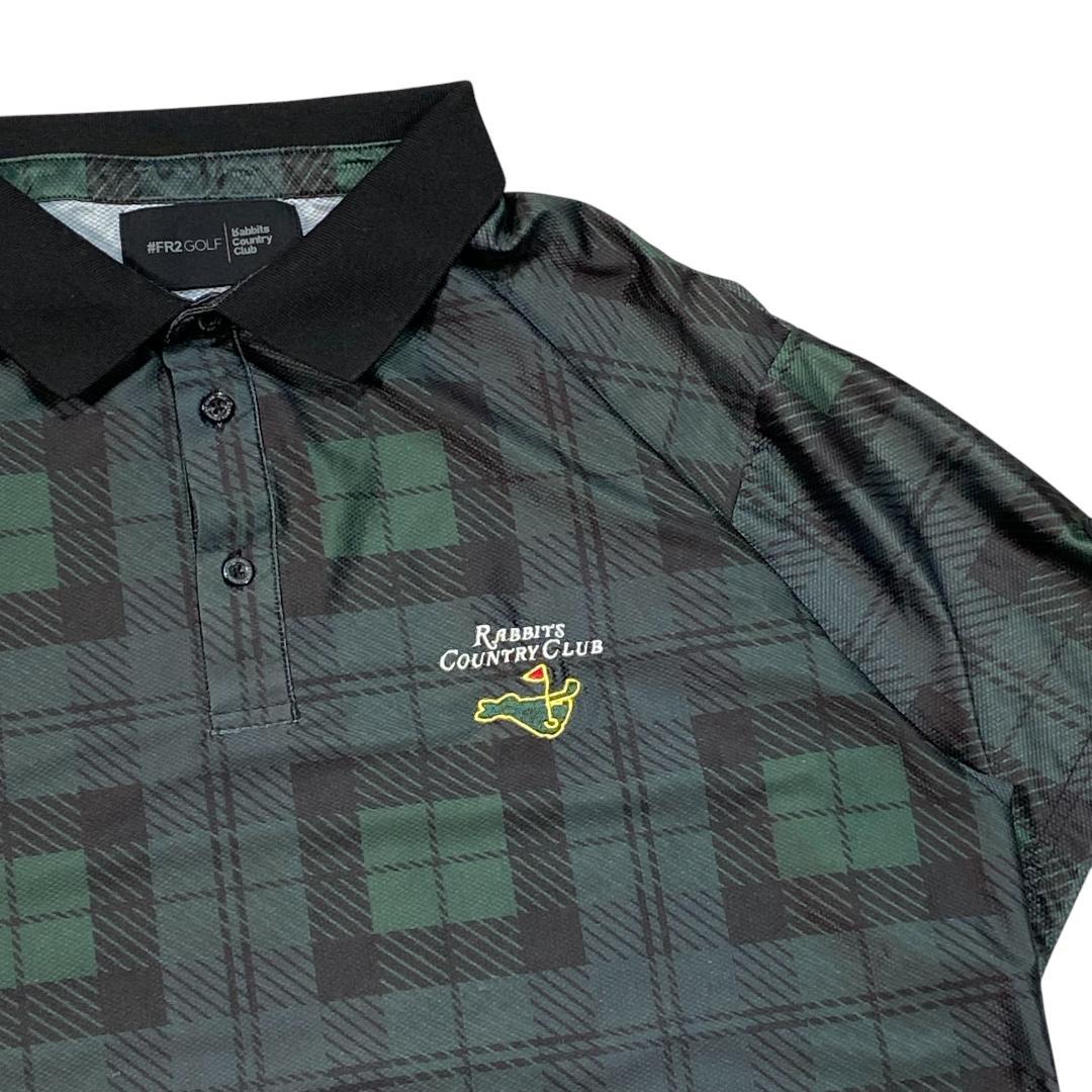 FR2 GOLF エフアールツーゴルフ 半袖 ストレッチ ポロシャツ XL