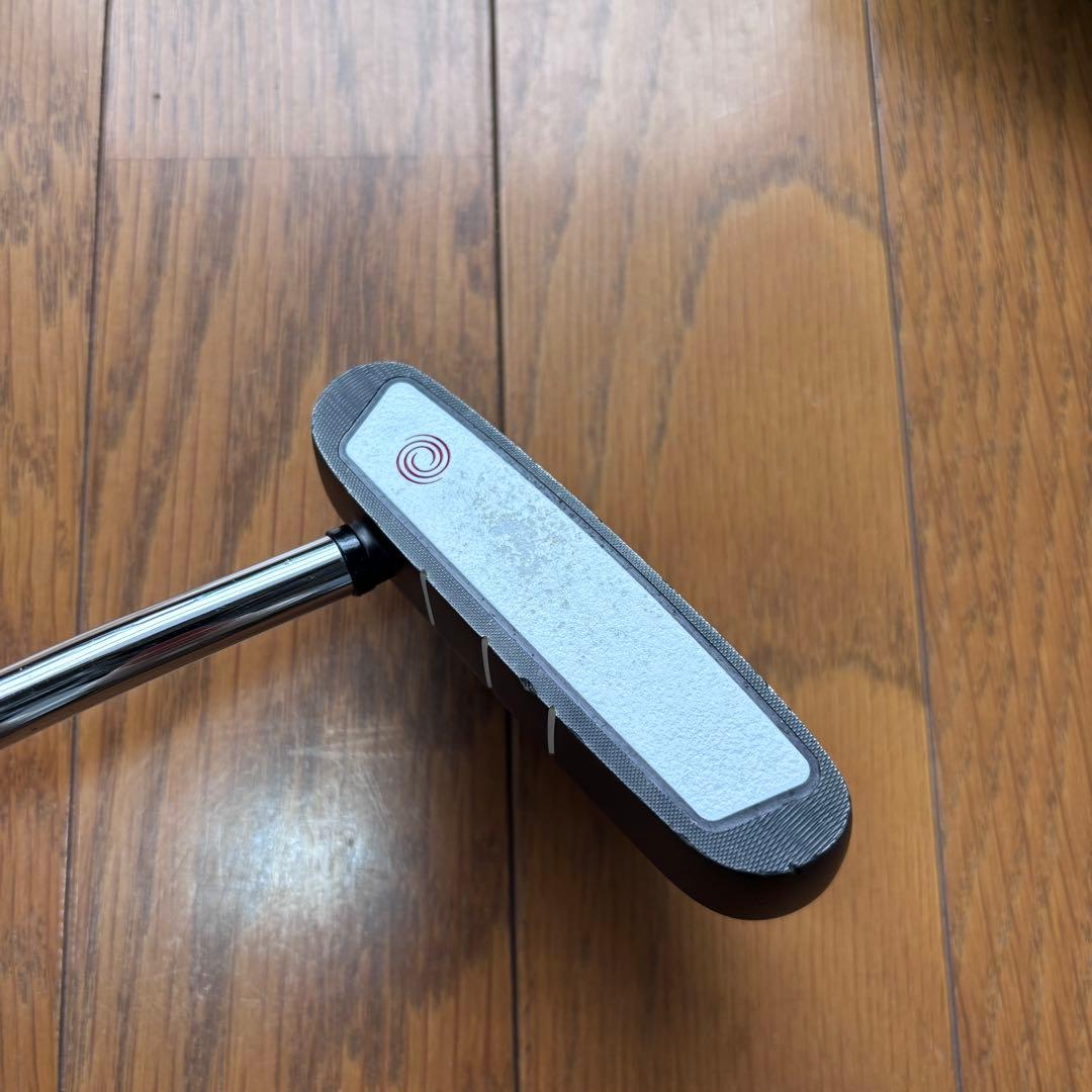 ODYSSEY ホワイトホット パター マレット形 ヘッドカバー付き