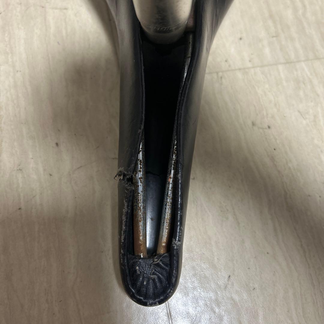 現状品！KASHIMAX サドル　ファイブゴールド