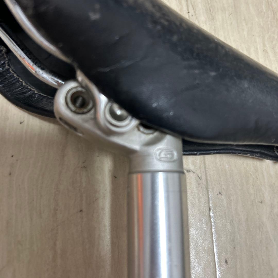現状品！KASHIMAX サドル　ファイブゴールド