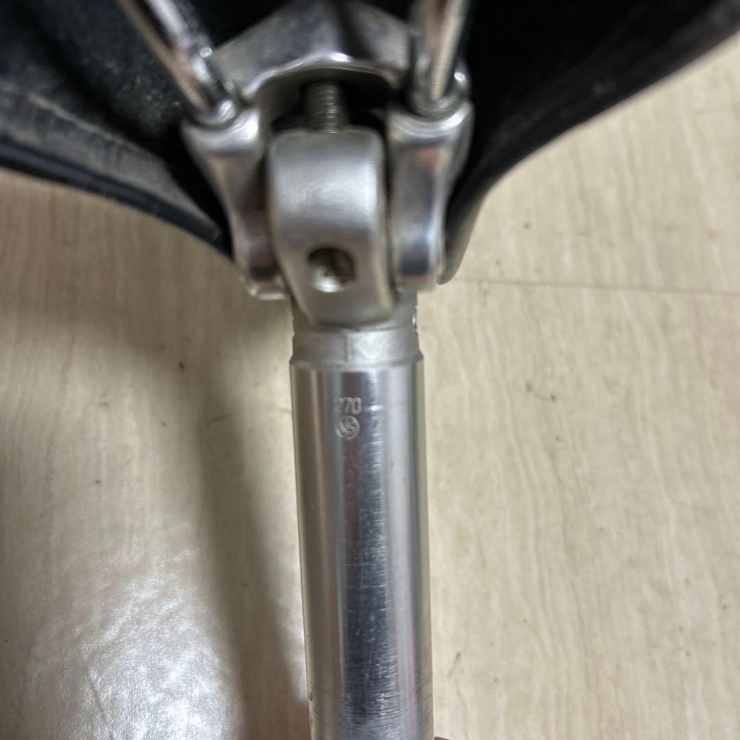 現状品！KASHIMAX サドル　ファイブゴールド