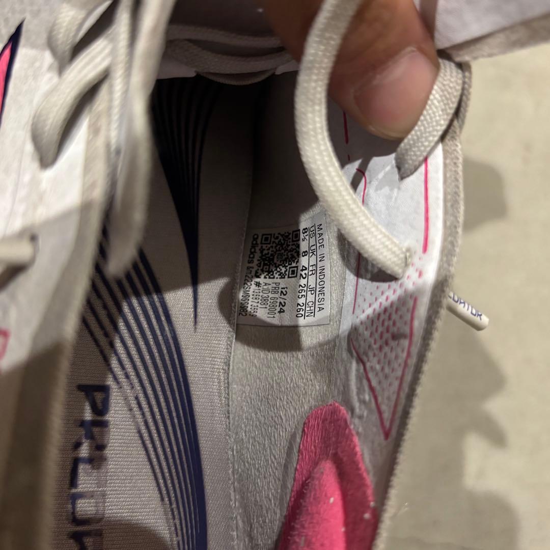 adidas プレデターエリート FGソール 26.5cm
