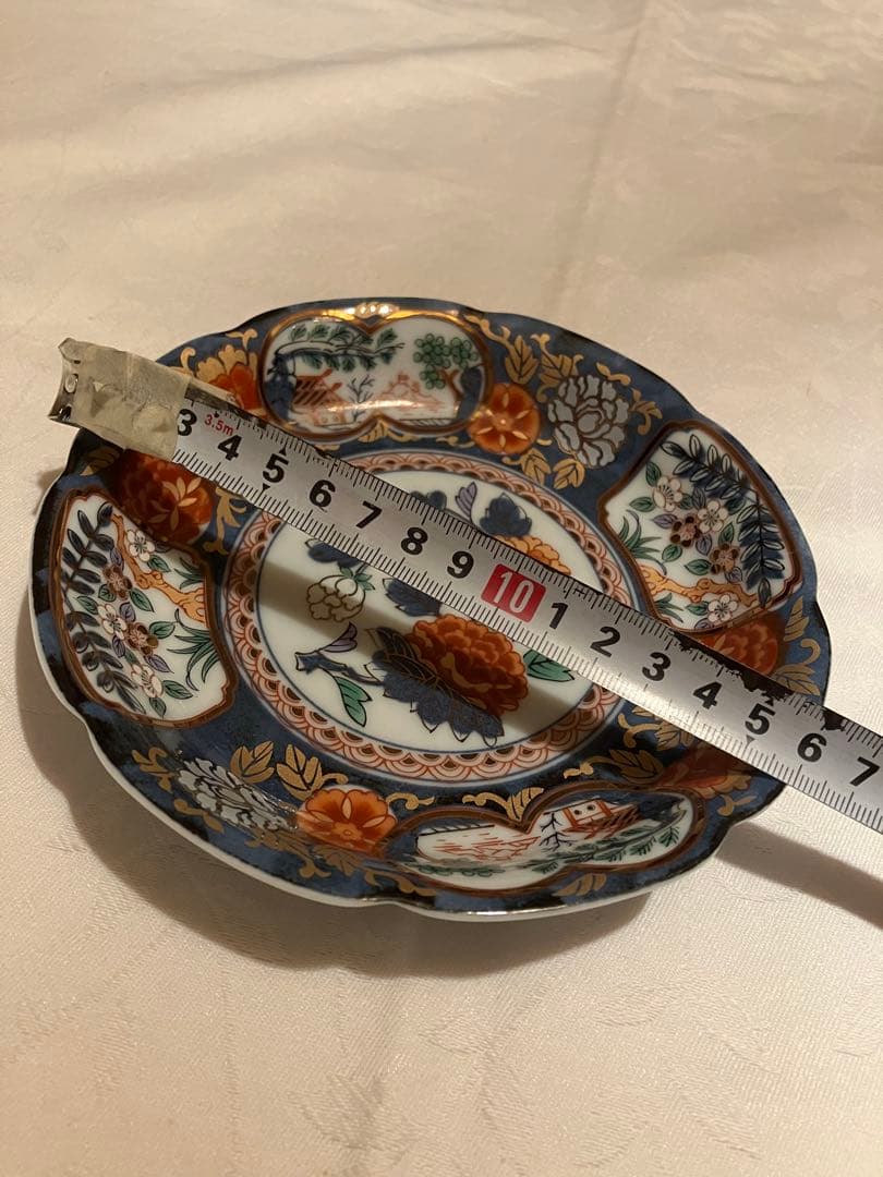未使用❤️豪華 和山窯 銘々皿 金彩 有田焼古伊万里 ５枚セット