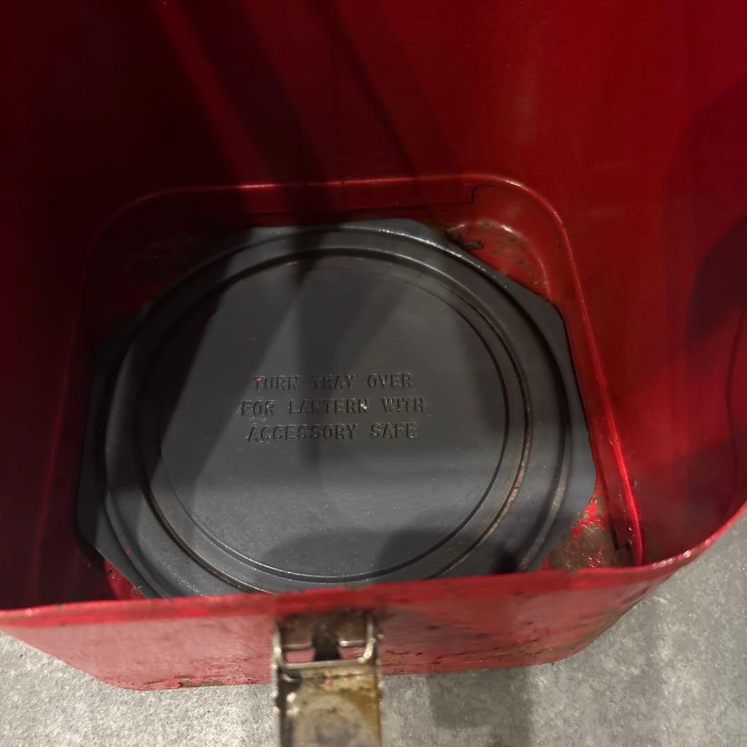 Coleman 赤 ランタン ケース付き200A