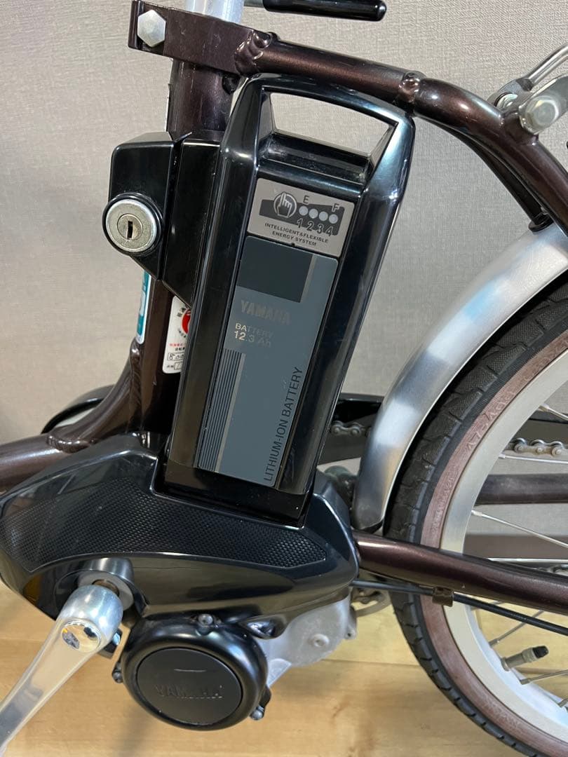 美品 ヤマハ電動自転車、バッテリー12.3Ah