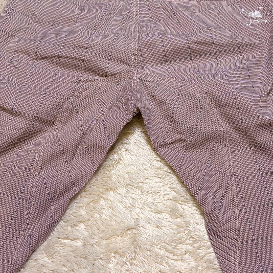 【希少】00s OAKLEY スカルロゴ 立体裁断 ゴルフ パンツ y2k 32