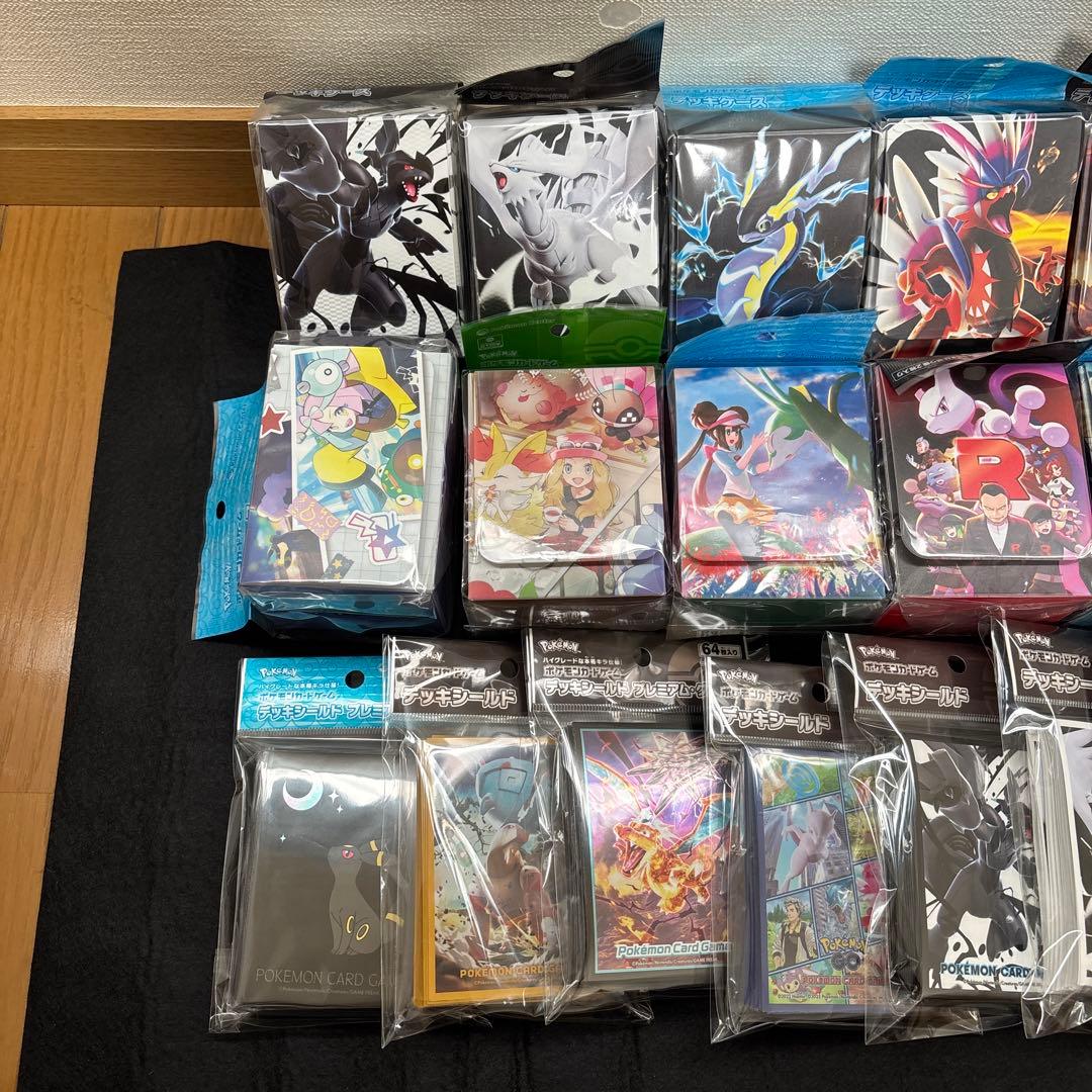 ポケモンカード　デッキシールド 10種　デッキケース 12種 サプライまとめ売り
