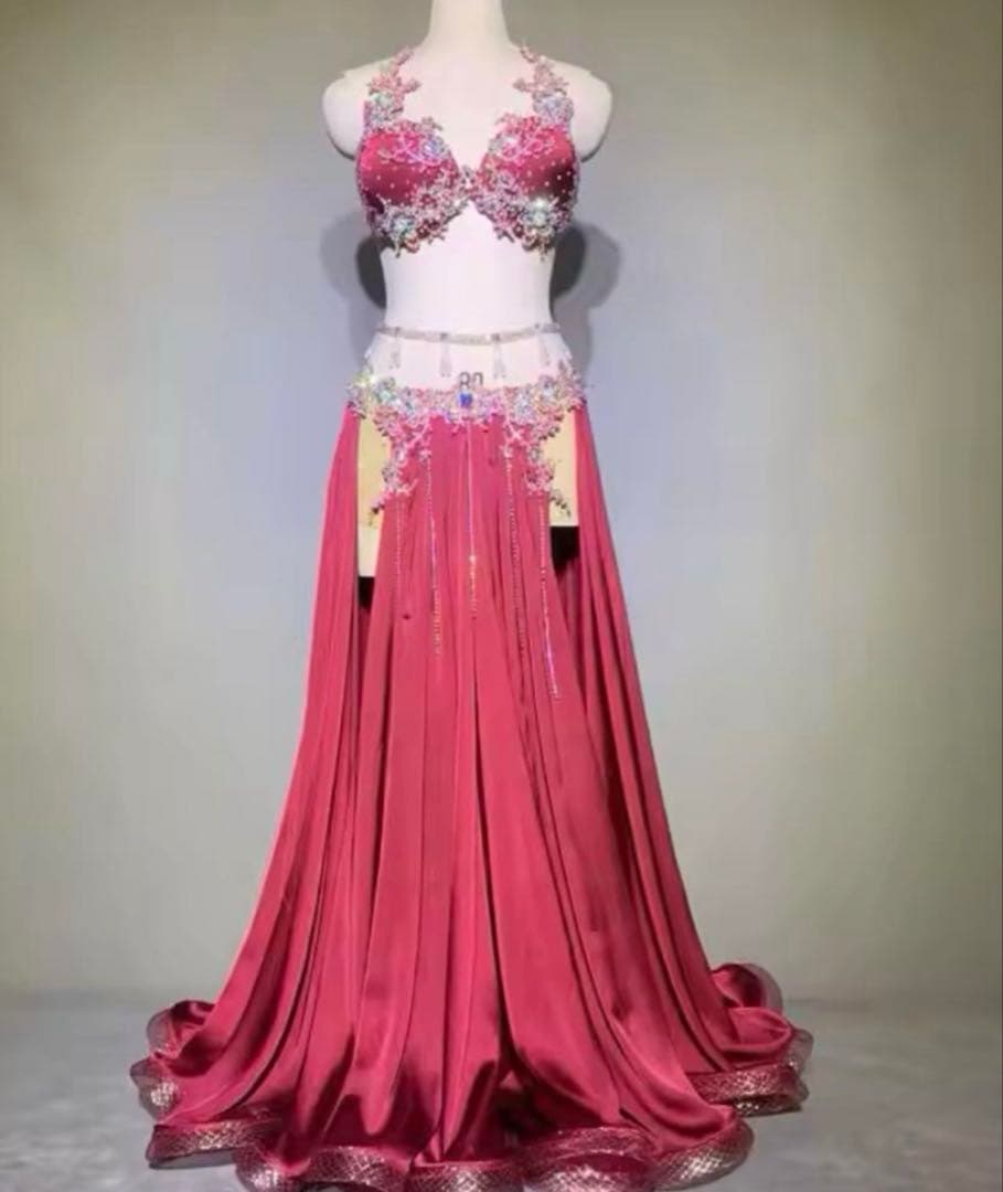 【新品】ベリーダンス　衣装　白　Bellydance Costume