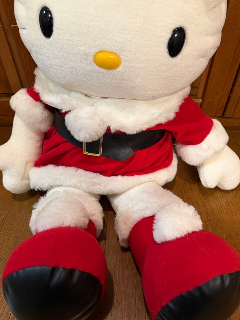 HELLO KITTYクリスマスドールぬいぐるみXL 1998年廃盤、平成レトロ